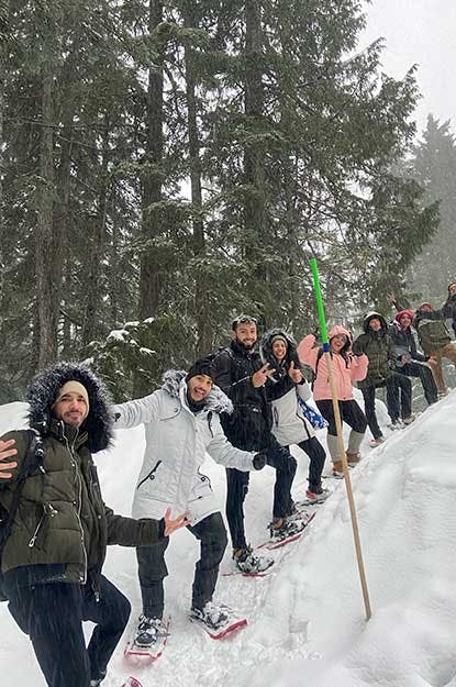 Snowshoeing in Vancouver
