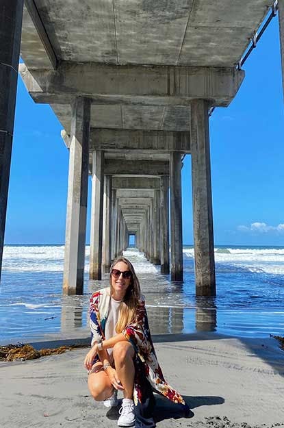Paula en Pacific Beach