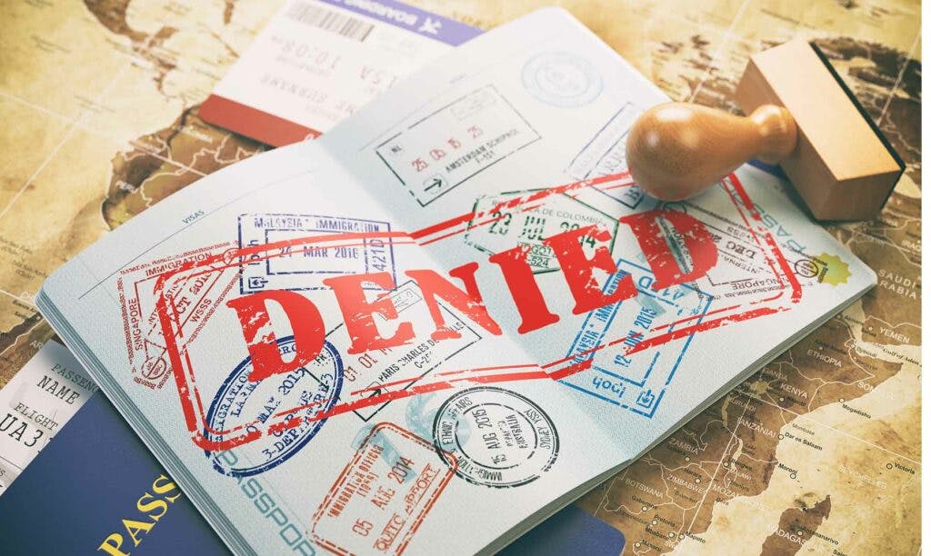 ¿Qué hacer en caso de una visa denegada? Te lo explicamos